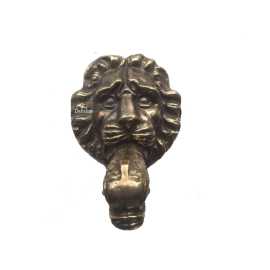 Ornament brons leeuwenkop